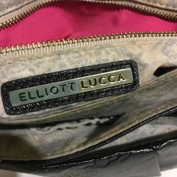 Elliott Lucca Black leather crossbody handbag - Picture 7 of 8